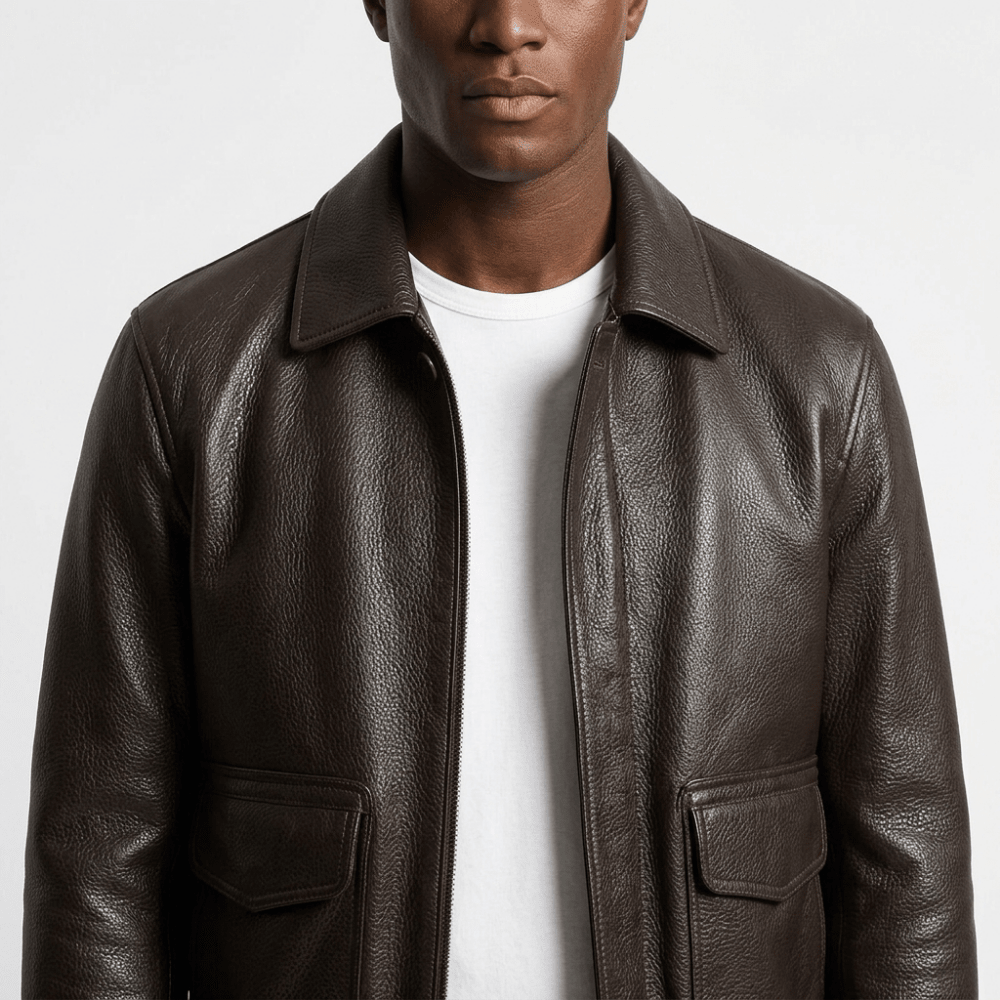 Ashland – Leather Jacket - Hilltop Nord