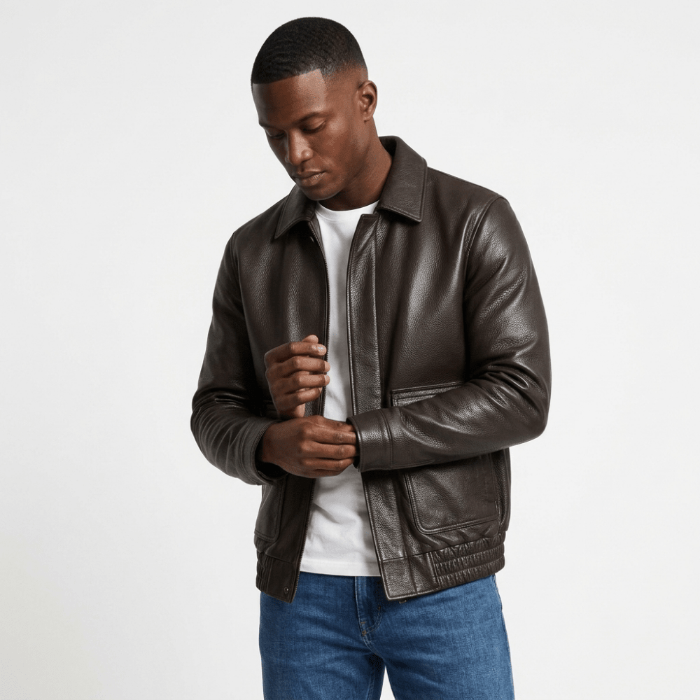 Ashland – Leather Jacket - Hilltop Nord
