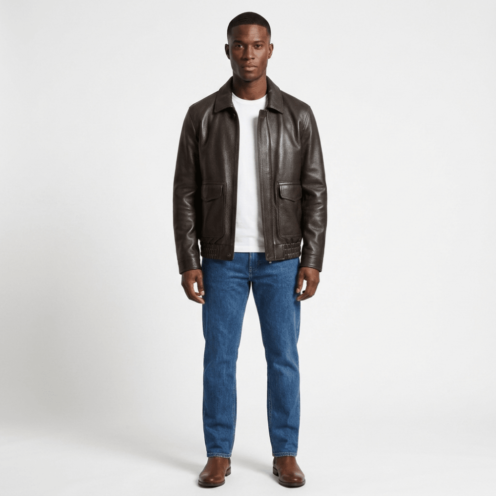 Ashland – Leather Jacket - Hilltop Nord
