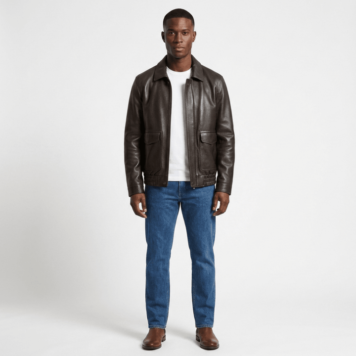 Ashland – Leather Jacket - Hilltop Nord