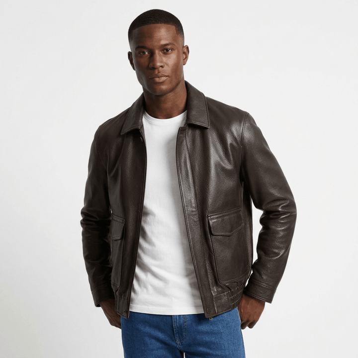 Ashland – Leather Jacket - Hilltop Nord