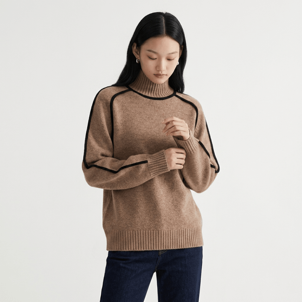 Alina – Turtleneck Sweater - Hilltop Nord