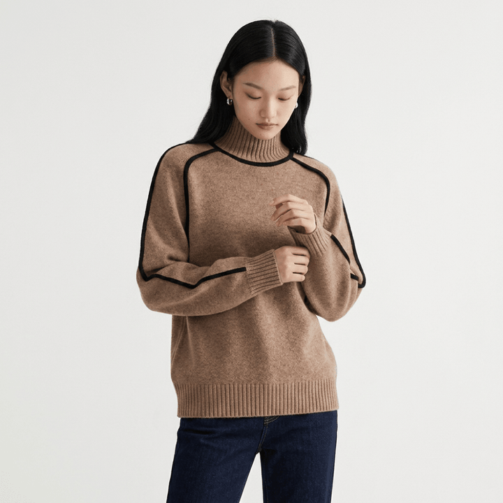 Alina – Turtleneck Sweater - Hilltop Nord