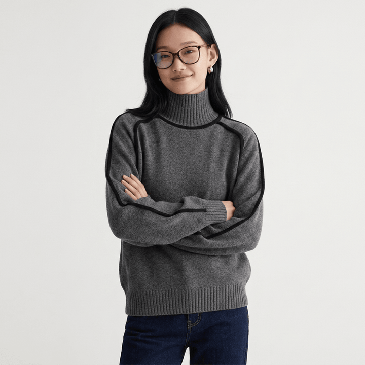 Alina – Turtleneck Sweater - Hilltop Nord