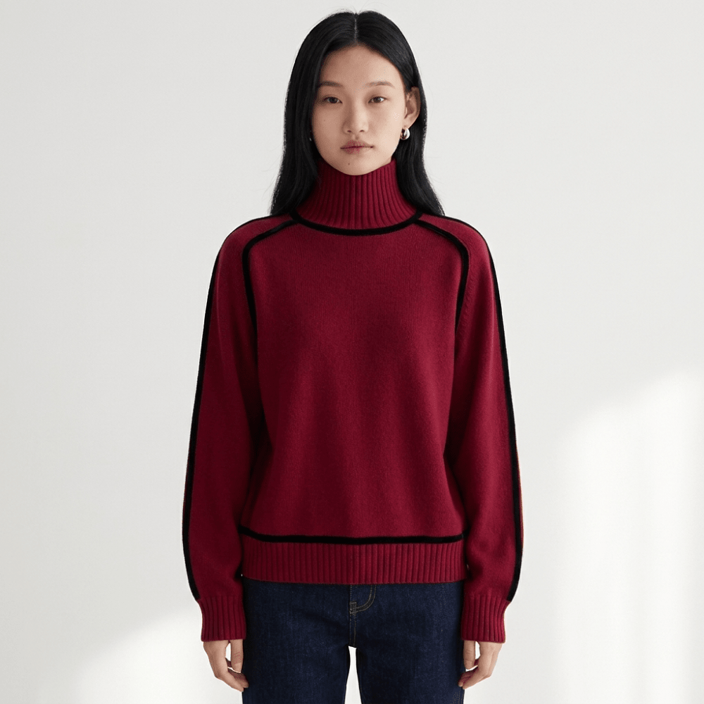 Alina – Turtleneck Sweater - Hilltop Nord