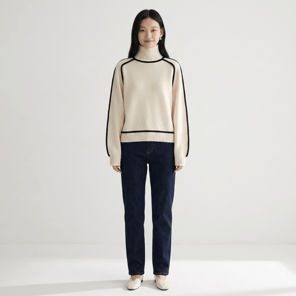 Alina – Turtleneck Sweater - Hilltop Nord