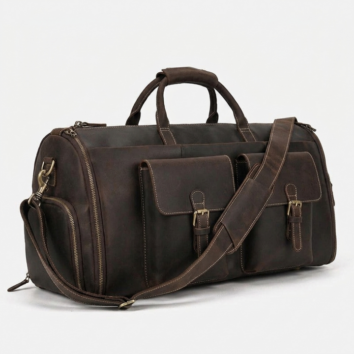 Longford – Leather Bag — Brown