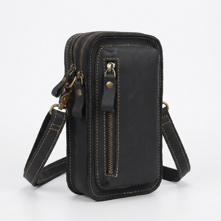 Packford – Leather Bag — Black