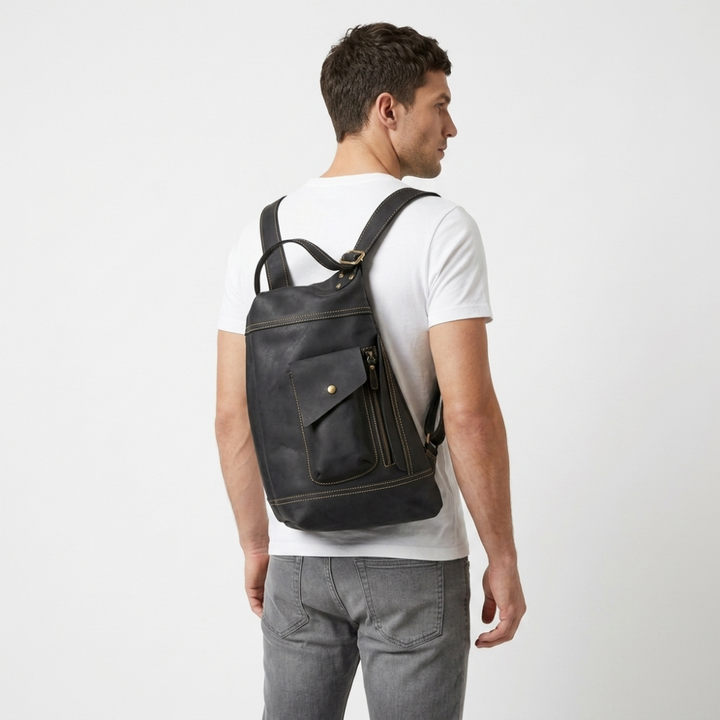 Northlock – Leather Backpack