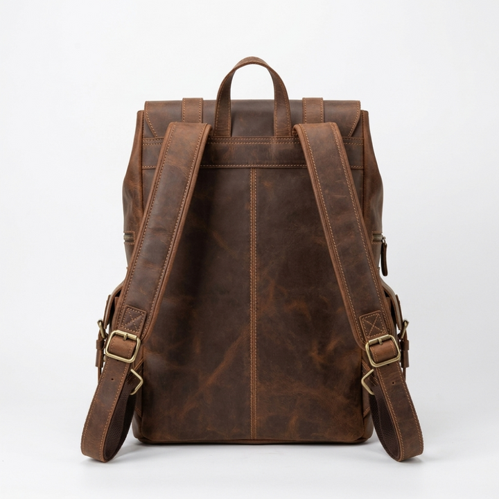 Ridgeborne – Leather Backpack
