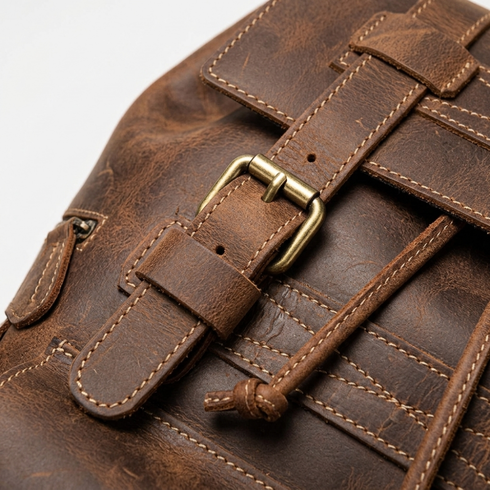 Ridgeborne – Leather Backpack