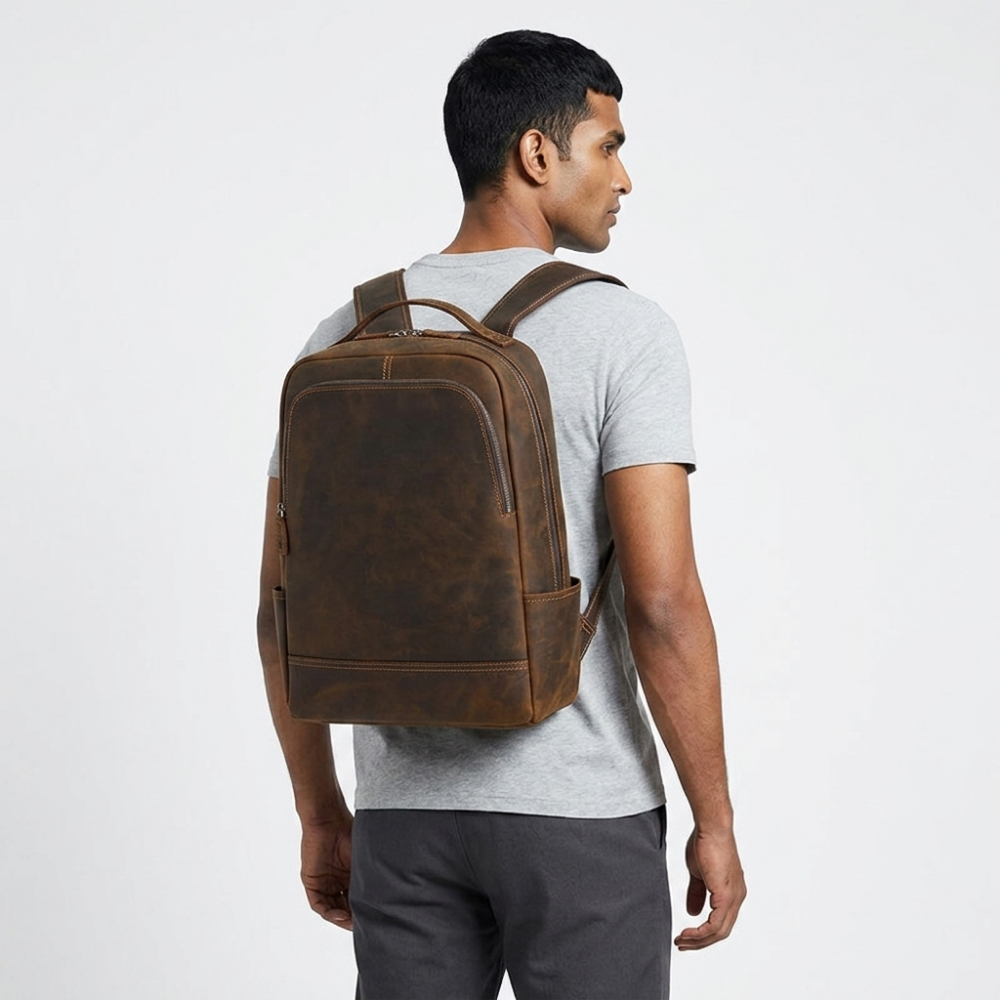 Hinterland – Leather Backpack