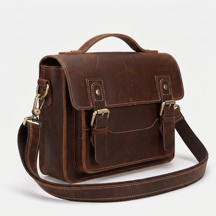 Northgate – Leather Bag — Dark Brown
