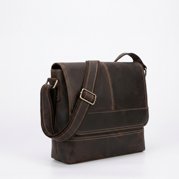 Packroad – Leather Bag — Dark Brown