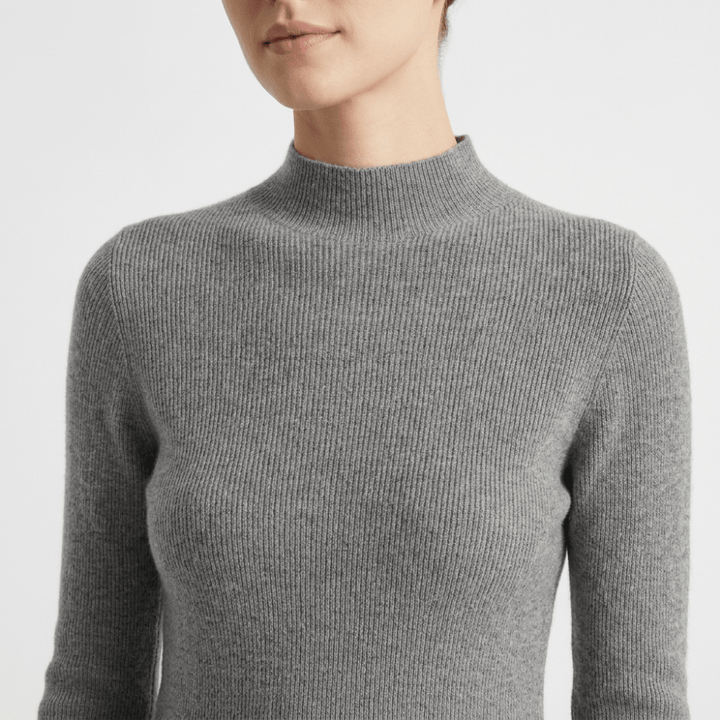 Caelum – Cashmere Mock Neck Sweater - Hilltop Nord