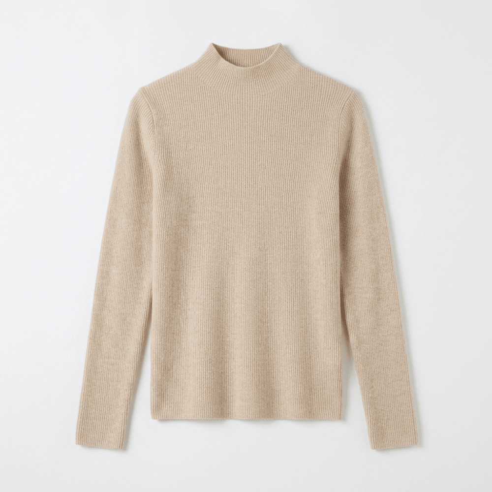 Caelum – Cashmere Mock Neck Sweater - Hilltop Nord
