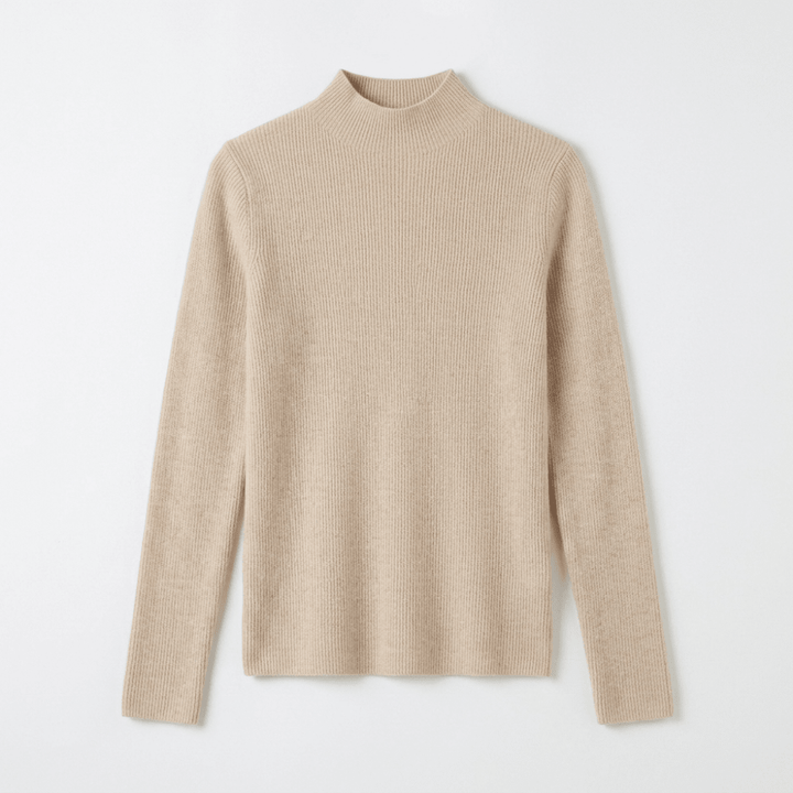 Caelum – Cashmere Mock Neck Sweater - Hilltop Nord