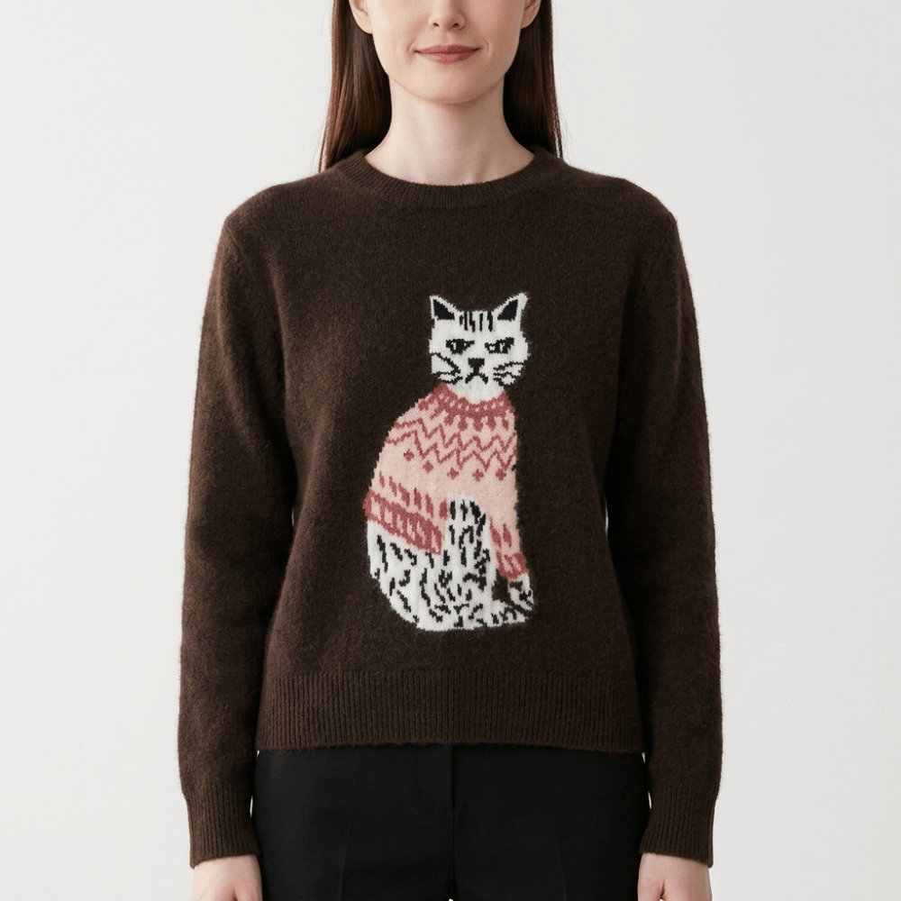 Winterpaws – Cashmere Wool Sweater - Hilltop Nord