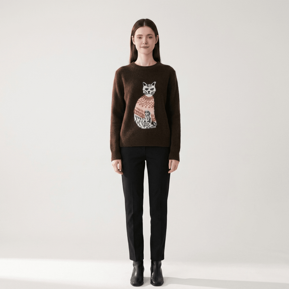 Winterpaws – Cashmere Wool Sweater - Hilltop Nord