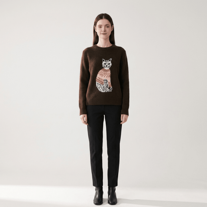 Winterpaws – Cashmere Wool Sweater - Hilltop Nord