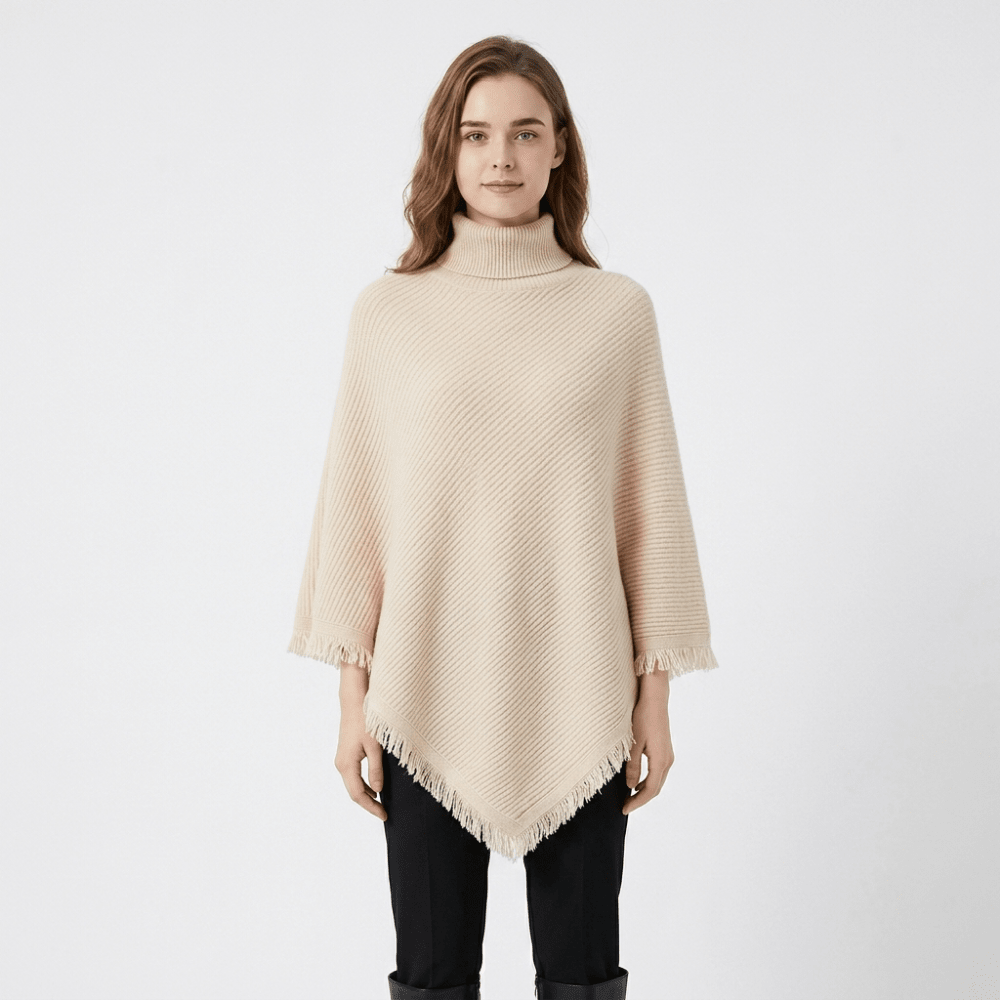 Silverthorn – Cashmere Wool Poncho - Hilltop Nord