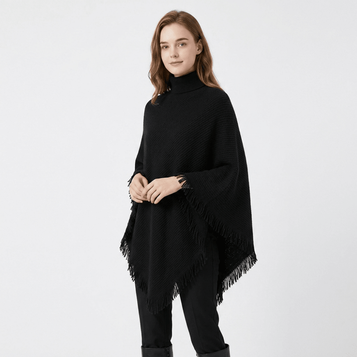 Silverthorn – Cashmere Wool Poncho - Hilltop Nord