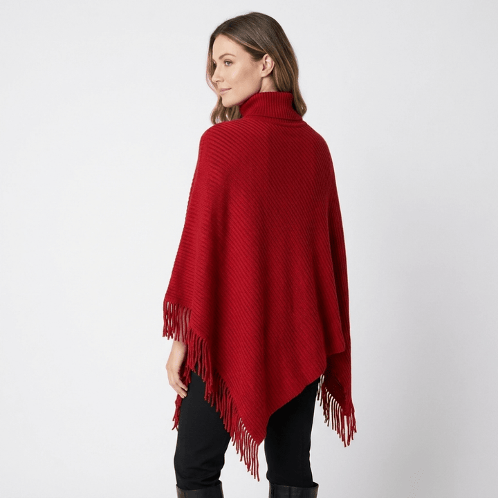 Silverthorn – Cashmere Wool Poncho - Hilltop Nord