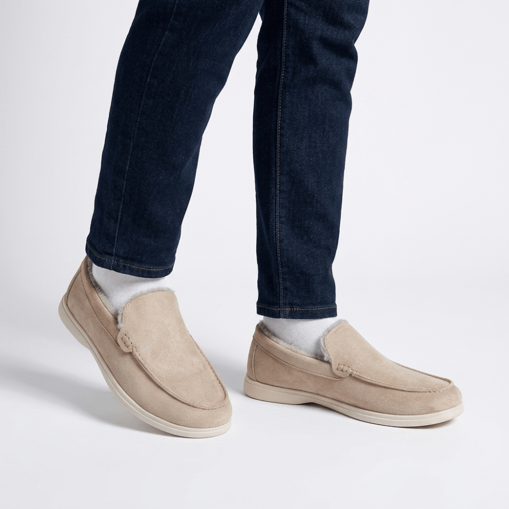Wolfbrook – Suede Slip-On Loafers - Hilltop Nord