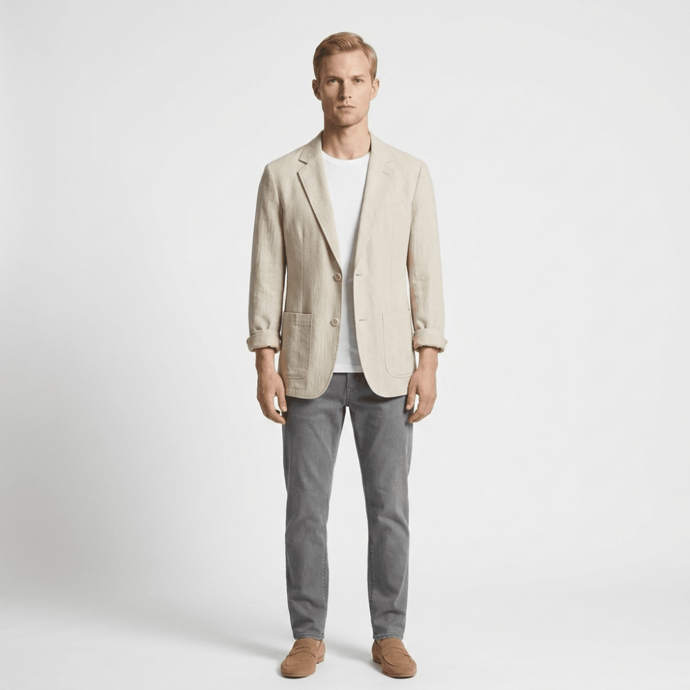 Seacliff – Linen Blazer - Hilltop Nord
