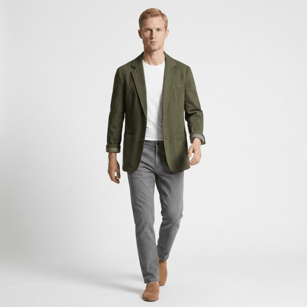 Seacliff – Linen Blazer - Hilltop Nord