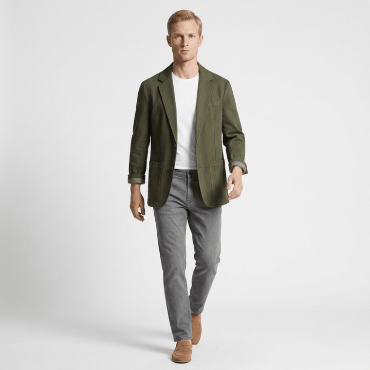Seacliff – Linen Blazer - Hilltop Nord