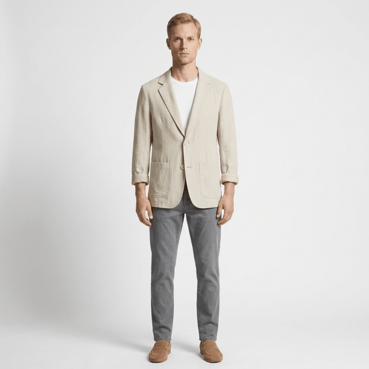 Seacliff – Linen Blazer - Hilltop Nord
