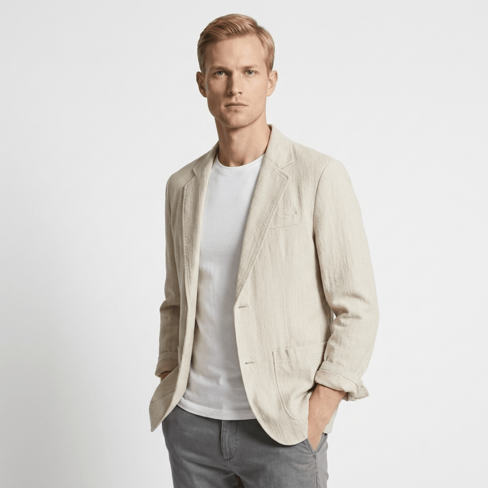 Seacliff – Linen Blazer - Hilltop Nord