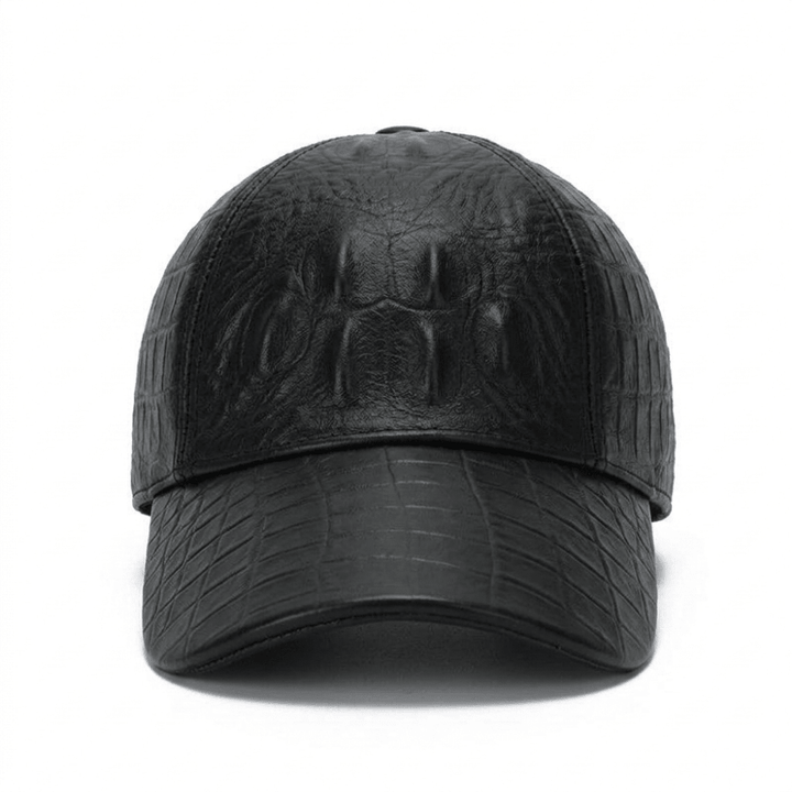 Onyxfield – Leather Baseball Cap - Hilltop Nord