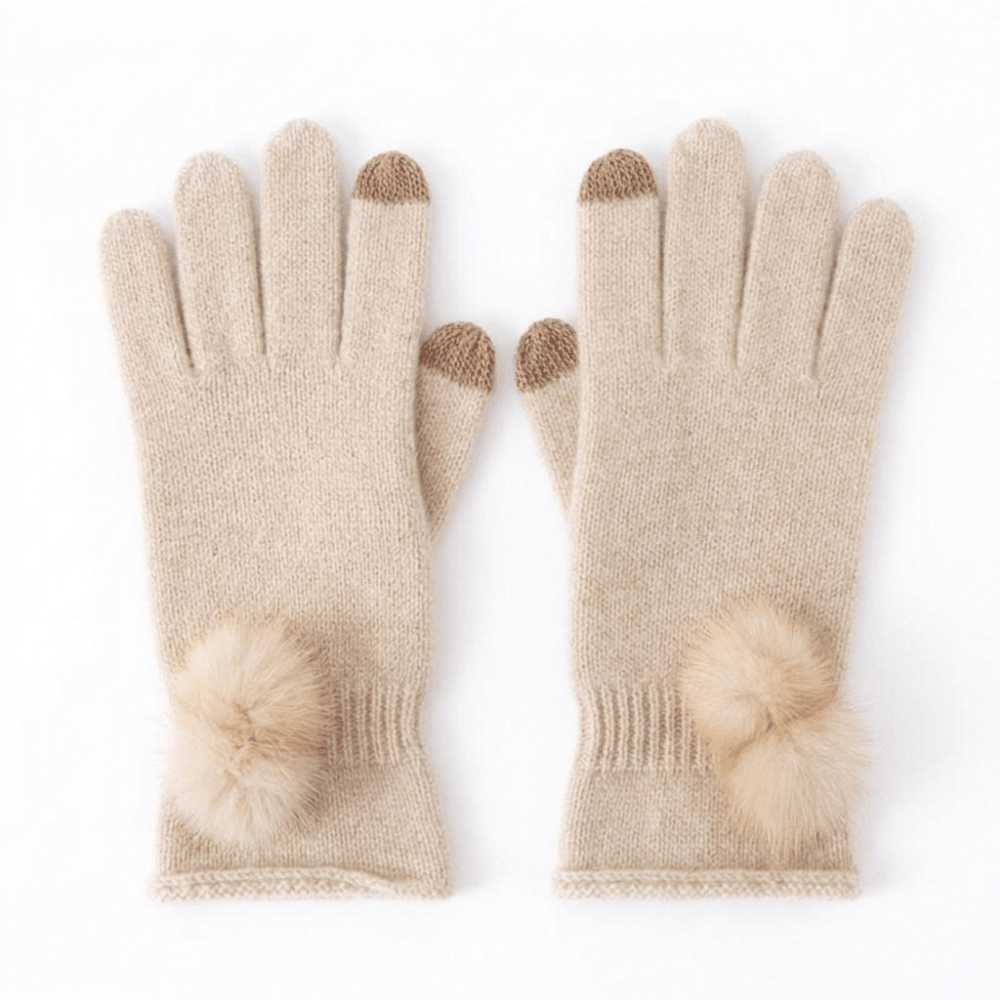 FrostPom – Cashmere Gloves - Hilltop Nord