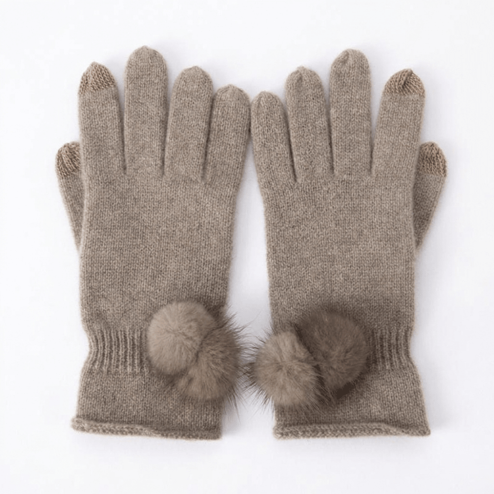 FrostPom – Cashmere Gloves - Hilltop Nord