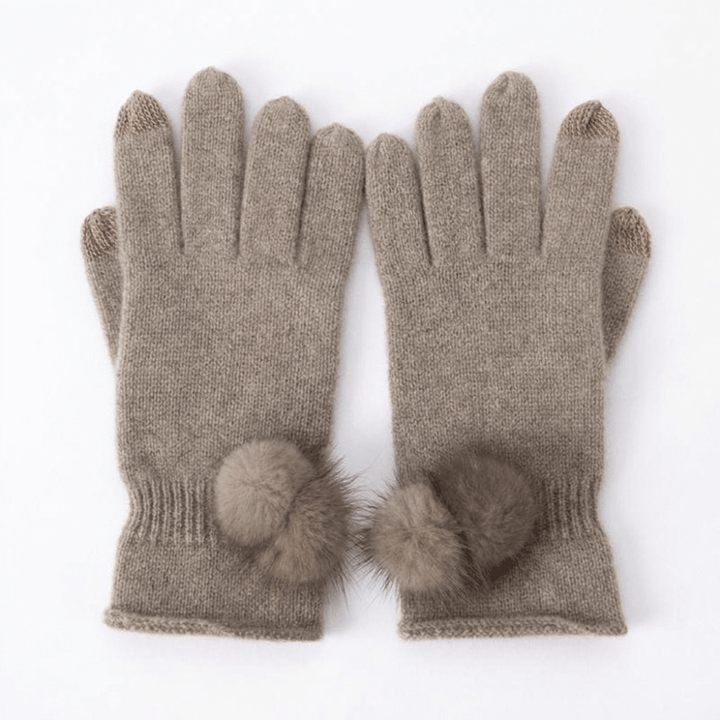 FrostPom – Cashmere Gloves - Hilltop Nord