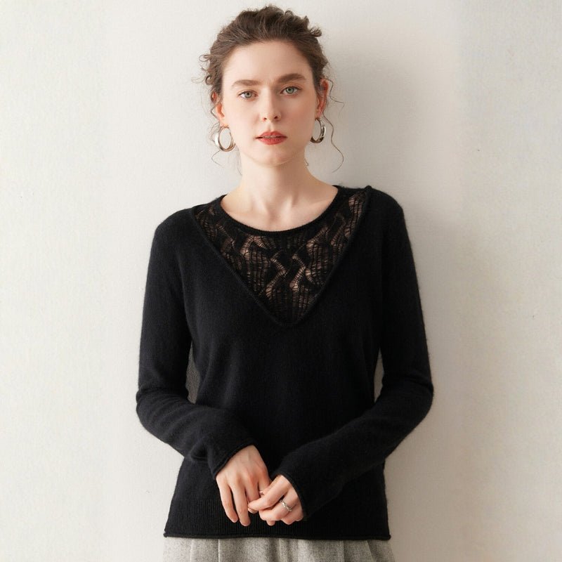 Clearhaven – Cashmere Wool Sweater - Hilltop Nord