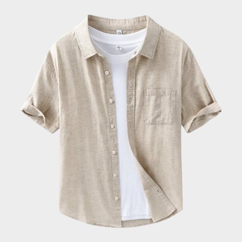 Coastline - Linen Short Sleeve - Hilltop Nord