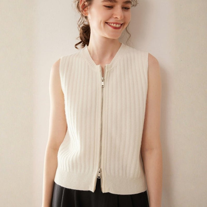 Valehaven – Cashmere Wool Vest - Hilltop Nord