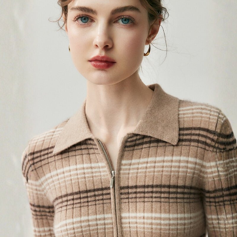 Hearthline – Cashmere Wool Cardigan - Hilltop Nord