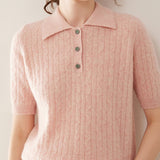 Solstice – Cashmere Wool Polo - Hilltop Nord