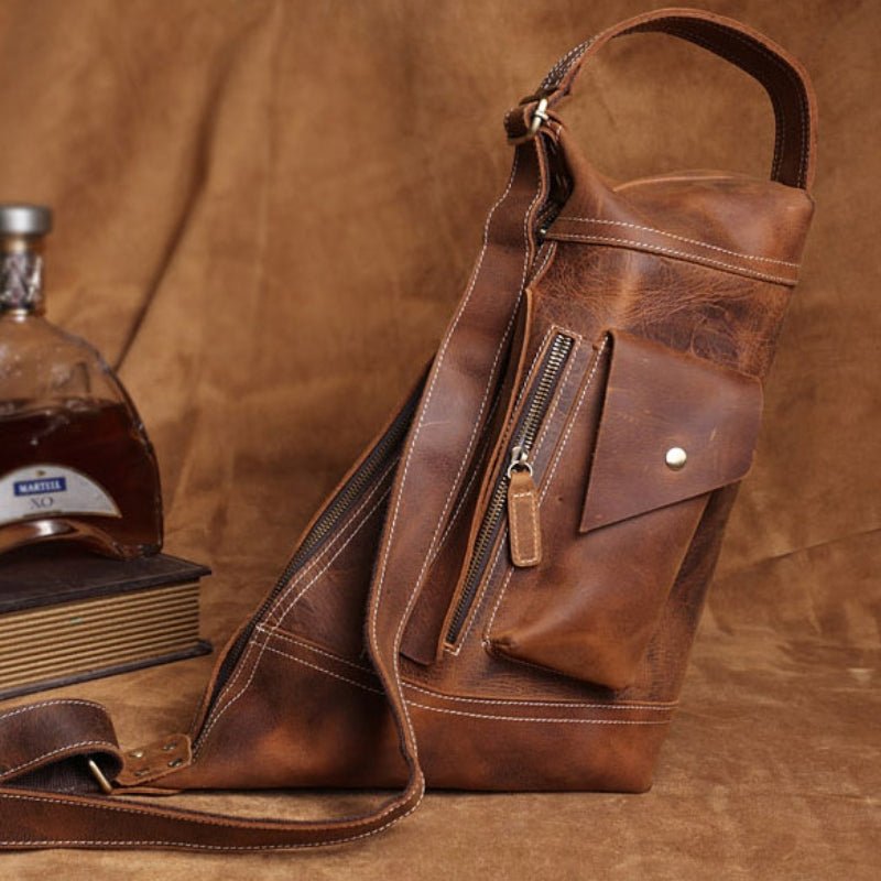 Northlock – Leather Backpack - Hilltop Nord