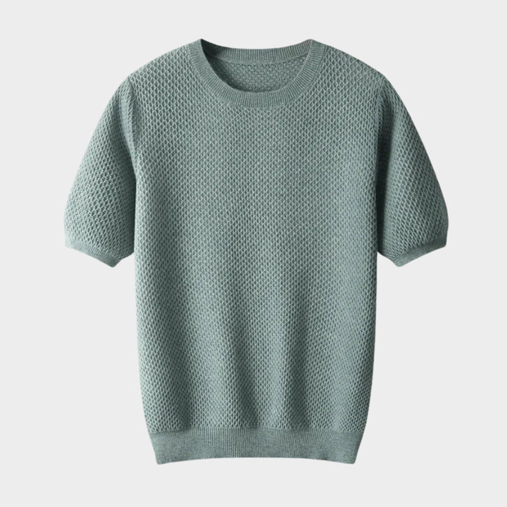 Crestwood - Wool Textured Knit Tee - Hilltop Nord