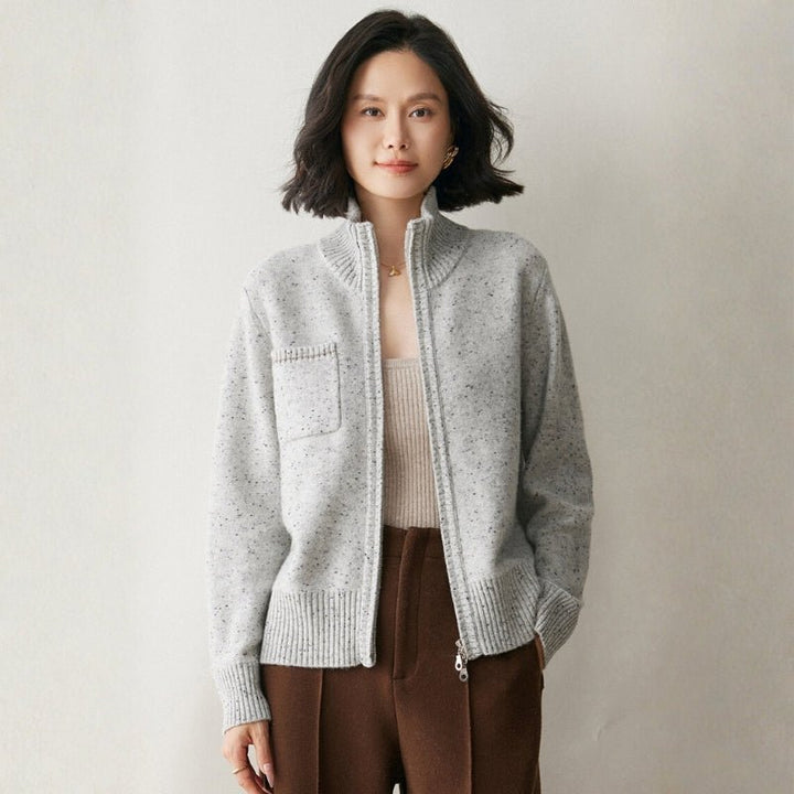 Wovengale – Cashmere Wool Cardigan - Hilltop Nord