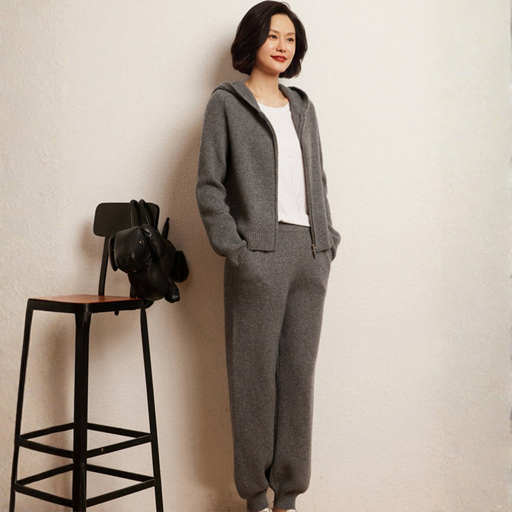 Emberidge – Cashmere Wool Hoodie - Hilltop Nord