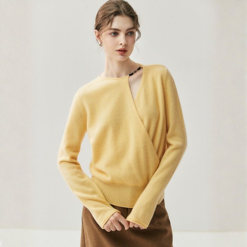 Sylvana – Cashmere Wool Sweater - Hilltop Nord