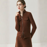 Calista – Cashmere Wool Cardigan - Hilltop Nord