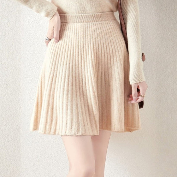 Heatherway – Cashmere Wool Skirt - Hilltop Nord