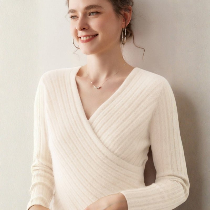 Crossveil – Cashmere Wool Top - Hilltop Nord